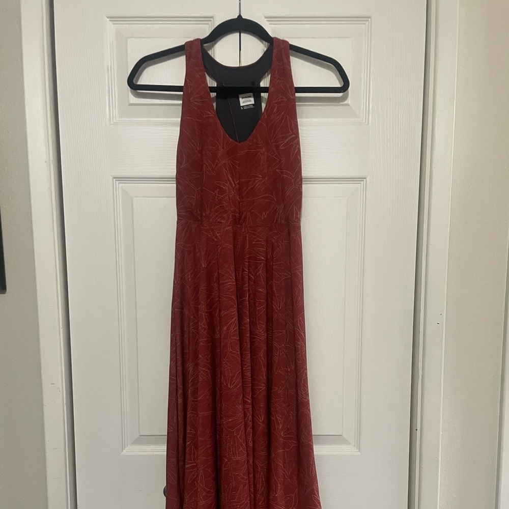 Prana Red Sleeveless Dress